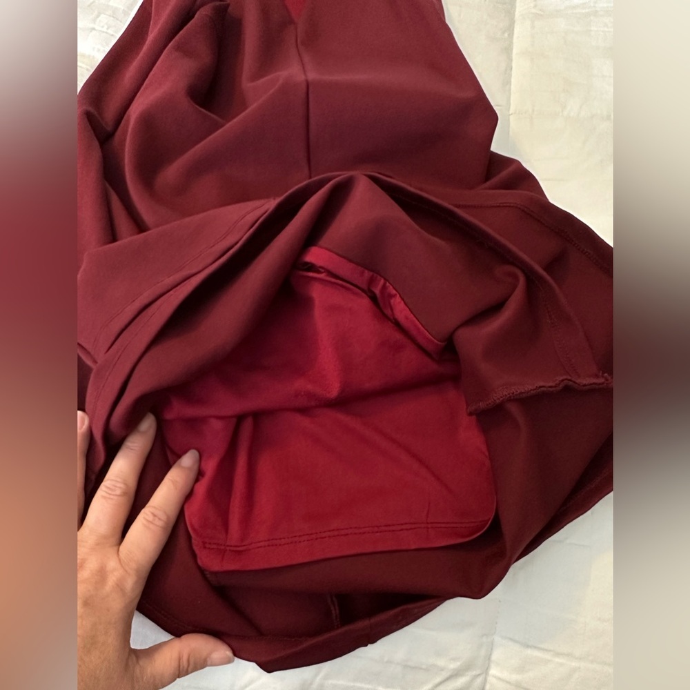 Adelyn Rae Wine Sleeveless Mini Dress - Picture 9 of 13